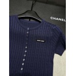 2025年4月29日入荷春夏新作Miumiu半袖 Tシャツ can工場