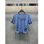 2025年4月30日入荷春夏新作Chanelニット半袖Tシャツ can工場