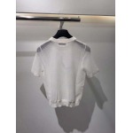 2025年4月30日入荷春夏新作Diorニット半袖Tシャツ can工場