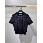 2025年4月30日入荷春夏新作Diorニット半袖Tシャツ can工場
