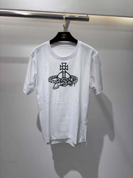 2025年4月30日入荷春夏新作vivienne半袖Tシャツ...