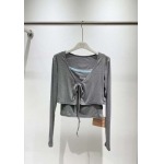2025年4月30日入荷春夏新作miumiu長袖+タンクトップ can工場