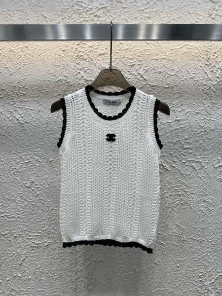 2025年4月30日入荷春夏新作chanelニット タンクト...