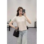 2025年4月30日入荷春夏新作chanelニットTシャツ can工場