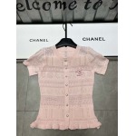 2025年4月30日入荷春夏新作chanelニットTシャツ can工場