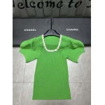 2025年4月30日入荷春夏新作ChanelニットTシャツ can工場