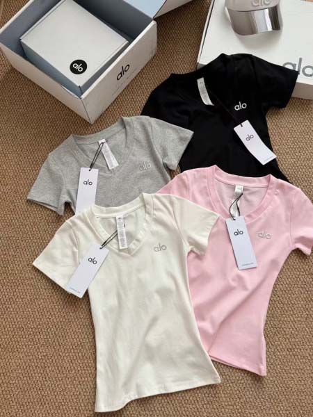 2025年4月30日入荷春夏新作Alo半袖Tシャツ can工...