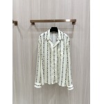 2025年5月1日春夏新品Gucci長袖シャツ 素材100%:シルク