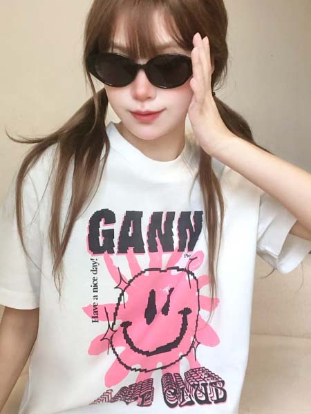 2025年5月1日入荷新作GANNI半袖 Tシャツ誕生日プレ...