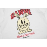 2025年5月1日入荷新作GANNI半袖 Tシャツ誕生日プレゼントの服/男女兼用/カップル服人気/R&B