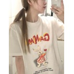 2025年5月1日入荷新作GANNI半袖 Tシャツ誕生日プレゼントの服/男女兼用/カップル服人気/R&B