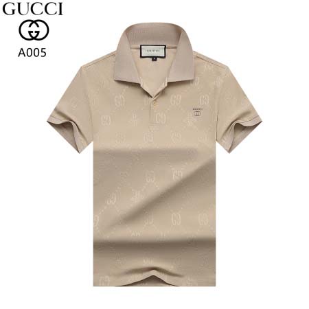 2025年5月6日入荷新作GUCCI紳士半袖ポロシャツ安いけど高品質L-XXXXL/Fuer工場