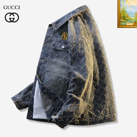 2025年5月9日入荷新作GUCCIデニムジャケット安価で人気の/JIA工場