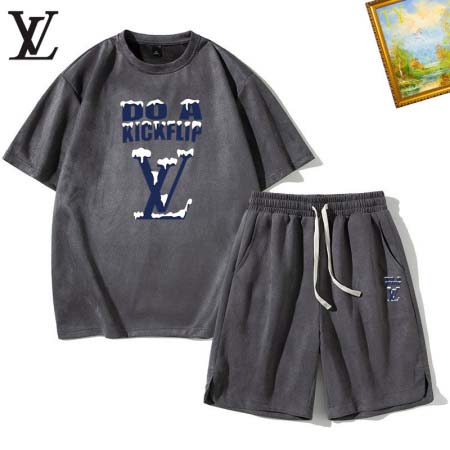 2025年5月10日入荷新作Louis Vuitton半袖 上下安価で人気の/JIA工場