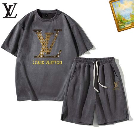 2025年5月10日入荷新作Louis Vuitton半袖 上下安価で人気の/JIA工場