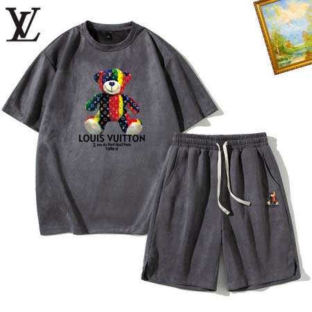 2025年5月10日入荷新作Louis Vuitton半袖 上下安価で人気の/JIA工場