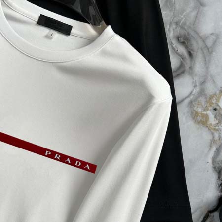 2025年5月12日入荷新作prada長袖 Tシャツ安価で人気のS-4XL/JIA工場
