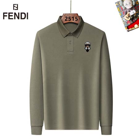 2025年5月12日入荷新作FENDI長袖 ポロシャツ安価で人気のM-XXXL/JIA工場