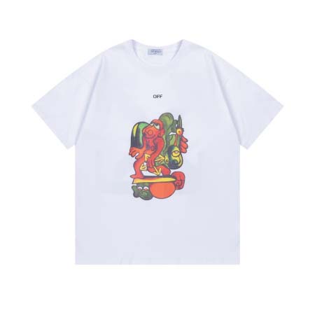 2025年5月13日入荷新作off white半袖 Tシャツ誕生日プレゼントの服/男女兼用/カップル服人気/R&B