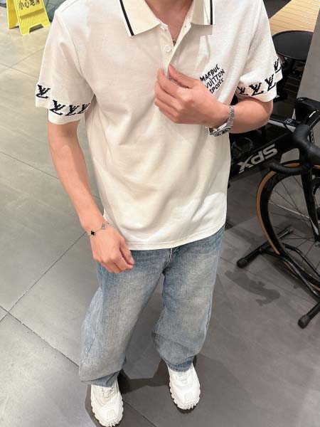 2025年5月14日入荷新作Louis Vuitton半袖ポロシャツ 超厳選★高級品/誕生日プレゼント/OM工場