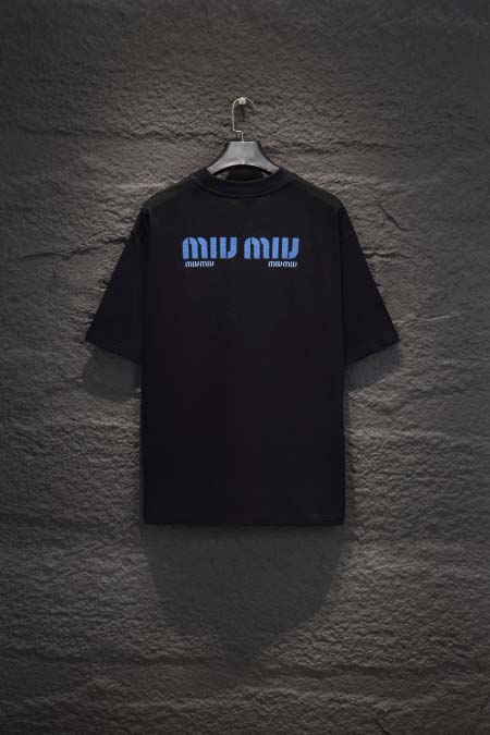 2025年5月19日入荷新作Miumiu半袖 Tシャツ人気/誕生日プレゼントS-XL/HS工場