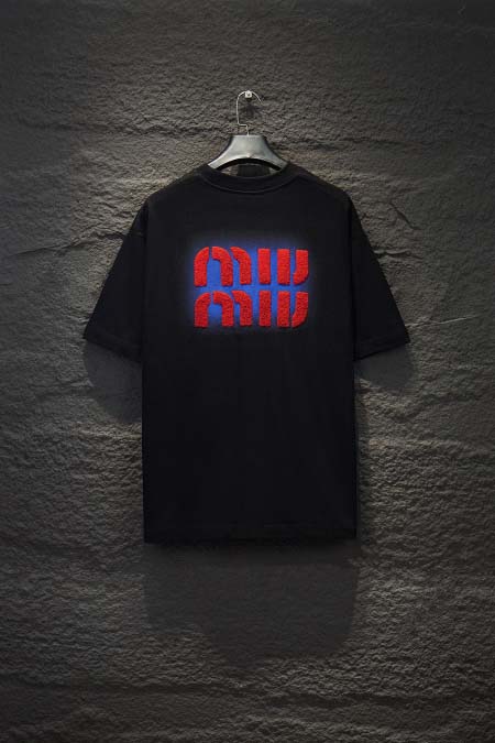 2025年5月19日入荷新作miumiu半袖 Tシャツ人気/誕生日プレゼントS-XL/HS工場