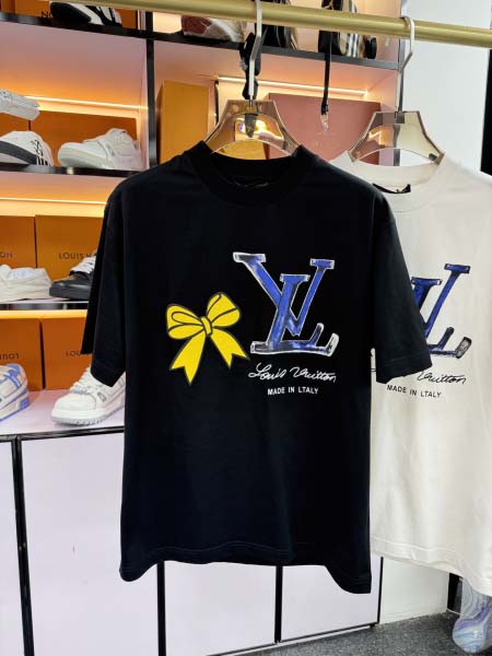 2025年5月22日入荷新作Louis Vuitton半袖Tシャツ 原版复刻高級品香港の会社超厳選★入手困難/誕生日プレゼント/yinx工場