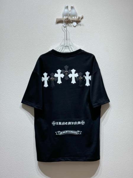 2025年5月23日入荷新作Chrome hearts半袖 tシャツ男女兼用高品質★誕生日プレゼント/結婚祝い/内祝い/贈り物/SD工場