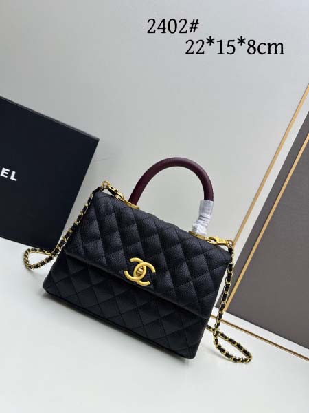 2025年5月29日入荷新作Chanelcoco handle Coco SIZE::22x15x8お安い/人気/革/バッグ/XX工場