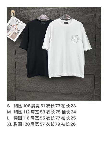 2025年5月30日入荷新作Chrome hearts半袖 tシャツ高品質/人気/誕生日プレゼント/DR工場S-XL