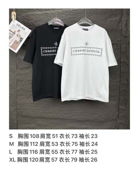 2025年5月30日入荷新作Chrome hearts半袖 tシャツ高品質/人気/誕生日プレゼント/DR工場S-XL