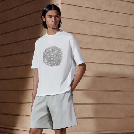 2025年5月4日入荷高品質春夏新作HERMES半袖Tシャツ yuemi工場