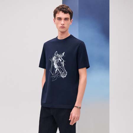 2025年5月4日入荷高品質春夏新作HERMES半袖Tシャツ yuemi工場
