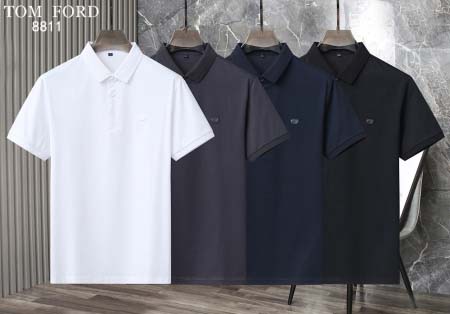 2025年5月6日入荷新作TOM FORD紳士半袖ポロシャツ...