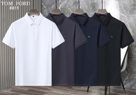 2025年5月6日入荷新作TOM FORD紳士半袖ポロシャツ...