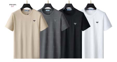 2025年5月6日入荷新作PRADA紳士半袖 Tシャツ安いけど高品質L-XXXXL/Fuer工場