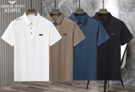 2025年5月7日入荷新作ARMANI紳士半袖ポロシャツ安いけど高品質M-XXXXL/Fuer工場