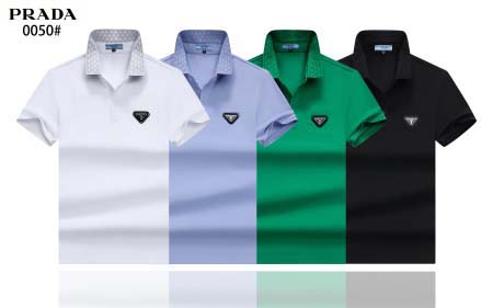 2025年5月7日入荷新作prada紳士半袖ポロシャツ安いけど人気M-XXXL/Hongsh工場