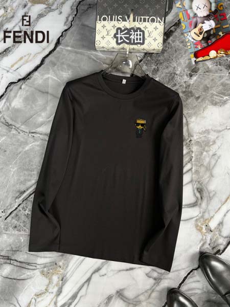 2025年5月12日入荷新作FENDI長袖 Tシャツ安価で人...