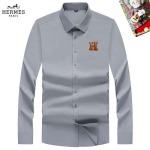 2025年5月12日入荷新作HERMES長袖 シャツ安価で人気のS-4XL/JIA工場