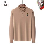 2025年5月12日入荷新作FENDI長袖 ポロシャツ安価で人気のM-XXXL/JIA工場