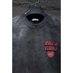 2025年5月19日入荷新作Miumiu半袖 Tシャツ人気/誕生日プレゼントS-XL/HS工場