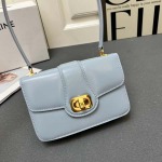 2025年5月29日入荷新作CELINE 2025 Teen tromphe SIZE:19*13*5cmお安い/人気/革/バッグ/XX工場