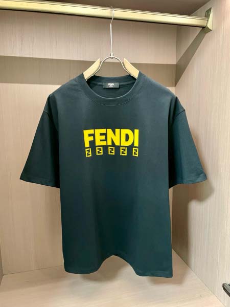 2025年6月6日入荷新作FENDI半袖 Tシャツ誕生日プレゼントの服/人気/BC工場S-XXL