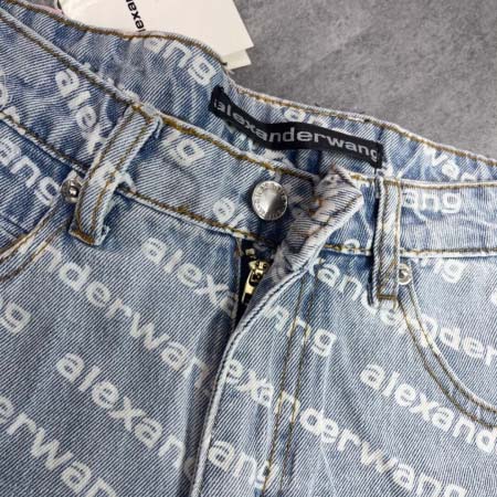 2025年6月10日入荷春夏新作alexander wangデニムショートパンツファッション/誕生日プレゼント/贈り物 can工場