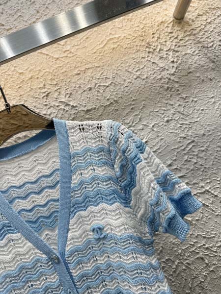 2025年6月16日入荷春夏新作chanelニット半袖ファッション/誕生日プレゼント/贈り物 can工場