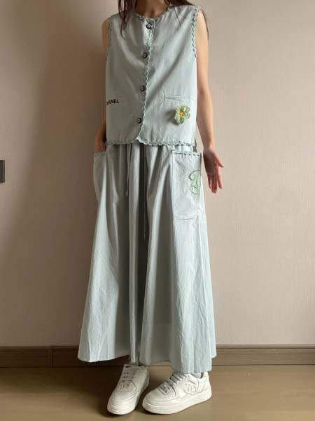 2025年6月16日入荷春夏新作Chanelセット上下ファッション/誕生日プレゼント/贈り物 can工場