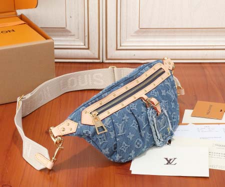 2025年6月26日入荷Louis Vuitton バッグHigh Rise M46837High Rise Monogram denim :M46837:38CMx16CMx8CM 高品質人気の新作/誕生日プレゼント/SQ工場