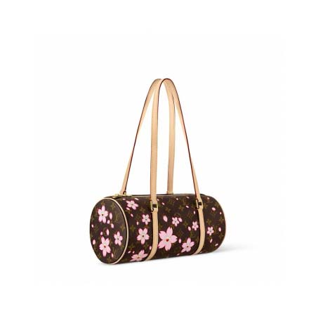 2025年6月26日入荷Louis Vuitton バッグ Papillon Monogram CMx Cherry Blossom :M13097:27CMx11CMx13CM 高品質人気の新作/誕生日プレゼント/SQ工場