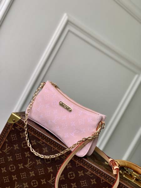 2025年6月26日入荷Louis Vuitton バッグ Liv Pochette Monogram Denim :M14159:24.5CMx13.5CMx6.5CM 高品質人気の新作/誕生日プレゼント/SQ工場